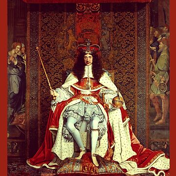 Artwork thumbnail, King Charles II Enthroned by MoriVond