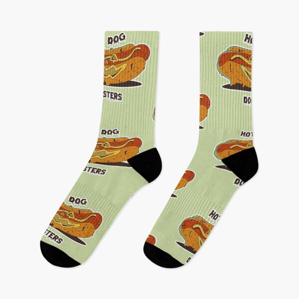 Item preview, hot dog monster  designed and sold by CuteAndCoolSt.