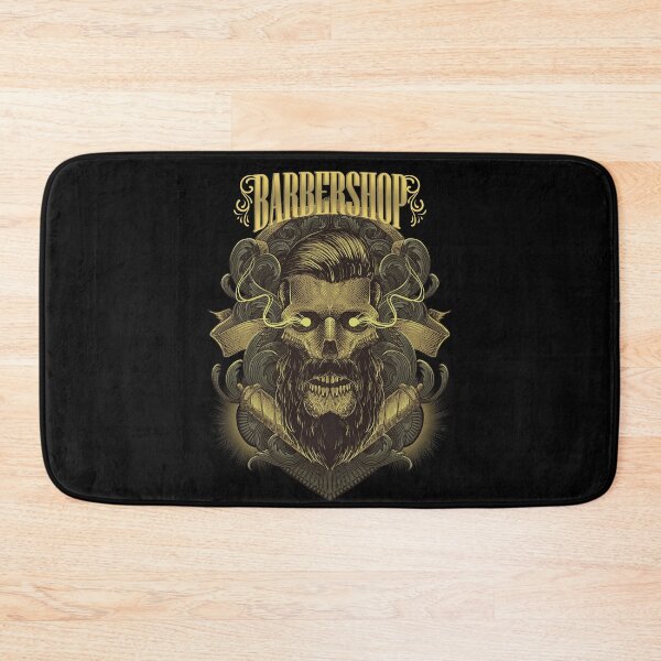 Item preview, Barbershop Skull Beard  designed and sold by WOLForDEER.