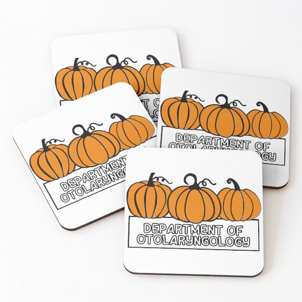 Item preview, Fall Pumpkin Department of Otolaryngology Logo designed and sold by Hear4theEars.