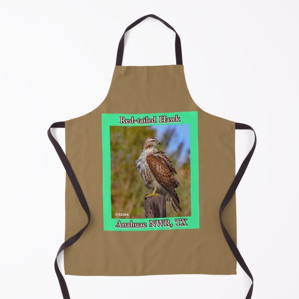 Item preview, Give The Bird To Your Lover: Red-tailed Hawk, Anahuac NWR, Texas. designed and sold by MoreEZUSA-Here.