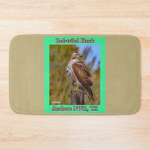 Item preview, Give The Bird To Your Lover: Red-tailed Hawk, Anahuac NWR, Texas. designed and sold by MoreEZUSA-Here.