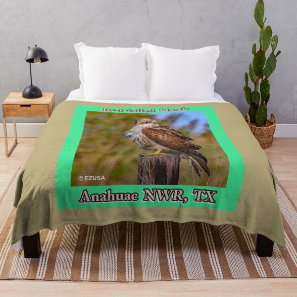Item preview, Give The Bird To Your Lover: Red-tailed Hawk, Anahuac NWR, Texas. designed and sold by MoreEZUSA-Here.