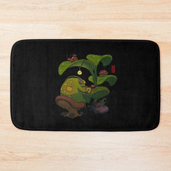 Item preview, lofi studying frog designed and sold by DingHuArt.