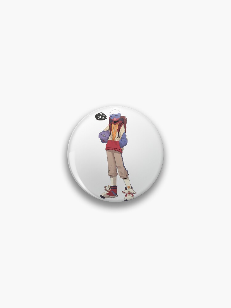 Russia Countryhuman Chibi Udssr Soft Button Pin Customizable