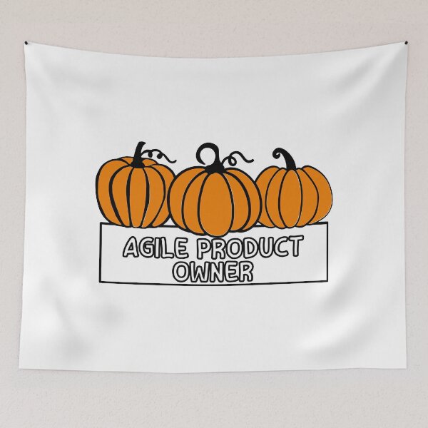 Item preview, Fall Pumpkin Agile Product Owner Logo designed and sold by Hear4theEars.