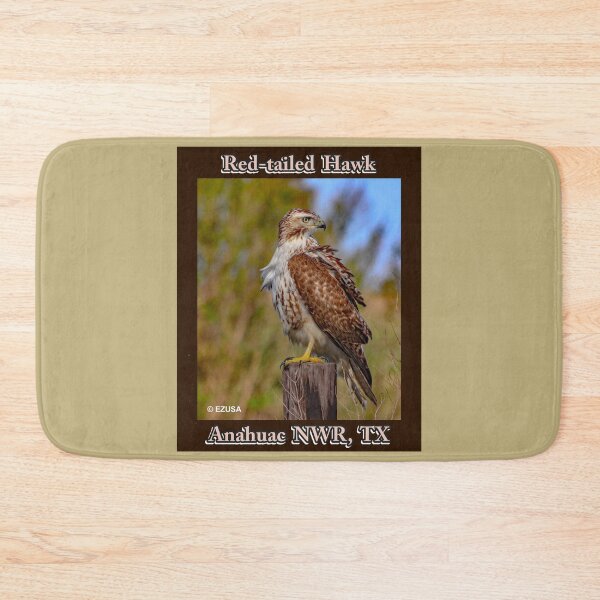 Item preview, Give Someone You Love The Bird: Red-tailed Hawk, Anahuac NWR, Texas. designed and sold by MoreEZUSA-Here.