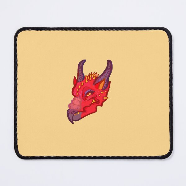 Item preview, red dragon head designed and sold by risenwaters.