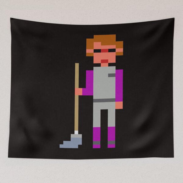 Item preview, Space Quest Roger Wilco Space Janitor with mop designed and sold by RALPHBEAVERSA.
