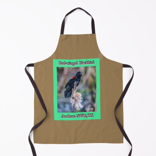 Item preview, The Perfect Gift For A Bird Lover: Red-winged Blackbird, Anahuac NWR, Texas. designed and sold by MoreEZUSA-Here.