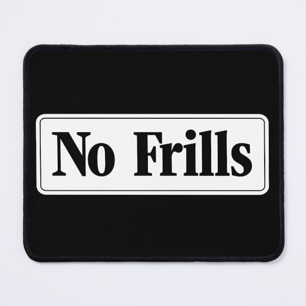 Item preview, No Frills designed and sold by Meh-Ink.