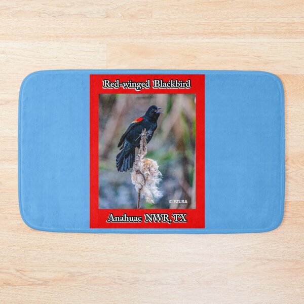 Item preview, For The Bird Lover In You: Red-winged Blackbird, Anahuac NWR, Texas. designed and sold by MoreEZUSA-Here.