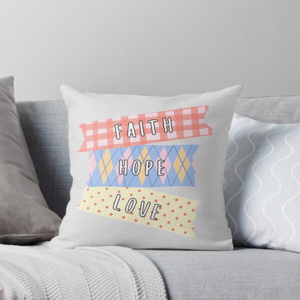 Artikelvorschau, Glaube Hoffnung Liebe entworfen und verkauft von JennyDesignShop.
