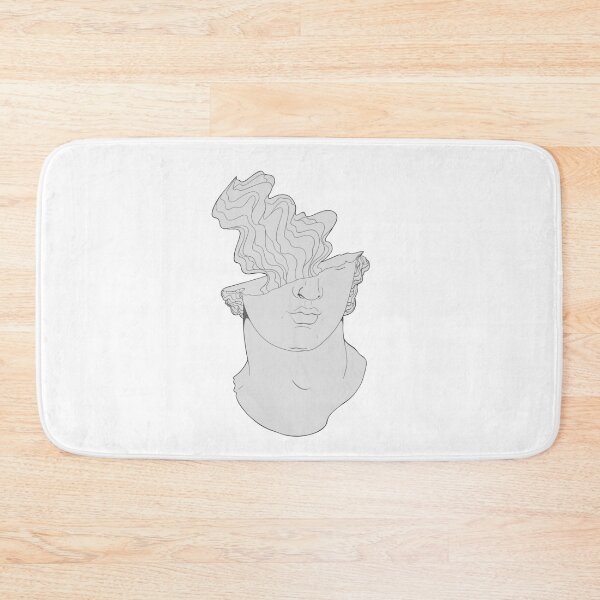 Item preview, Sculpture, face of a dreamy man with piercing designed and sold by Elifndz.