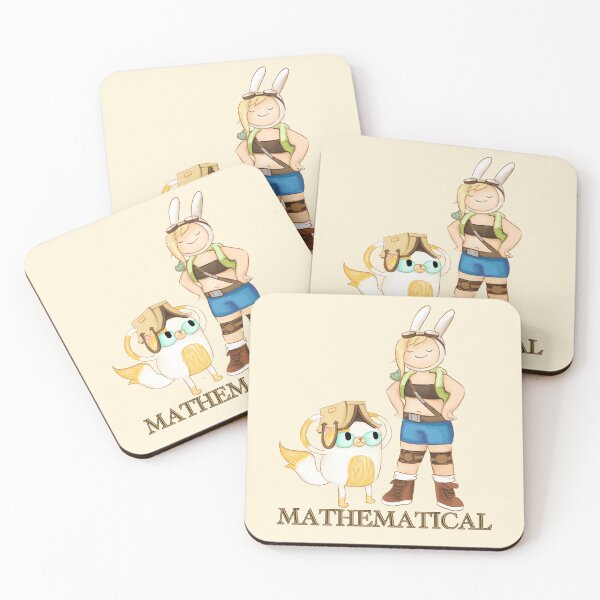Item preview, Mathematical, Fionna and Cake, Adventure Time fan art designed and sold by Lavinia Knight.