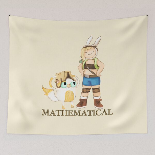 Item preview, Mathematical, Fionna and Cake, Adventure Time fan art designed and sold by Lavinia Knight.