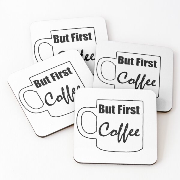 Item preview, But First Coffee  designed and sold by DarkwingDave.