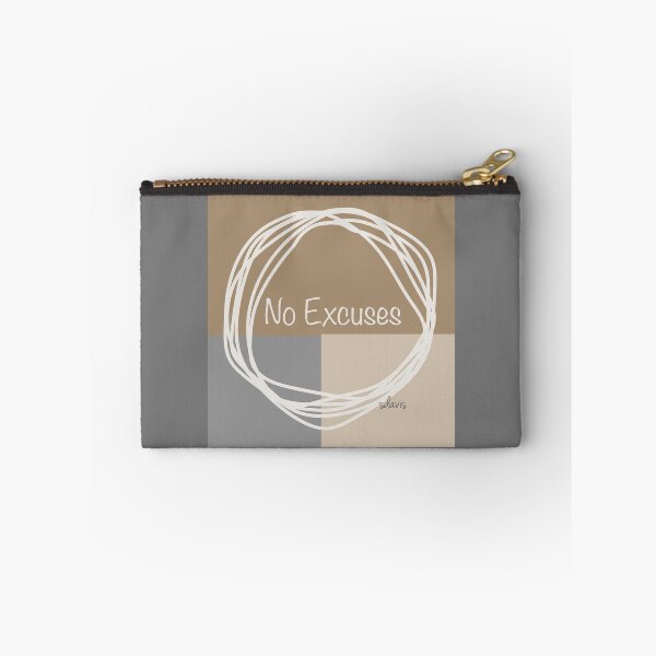 Item preview, Abstract Minimalist 91523 No Excuses designed and sold by mandalafractal.