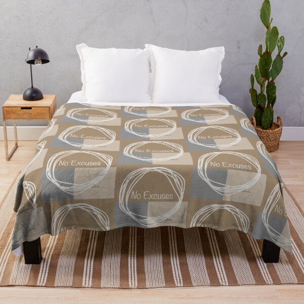 Item preview, Abstract Minimalist 91523 No Excuses designed and sold by mandalafractal.