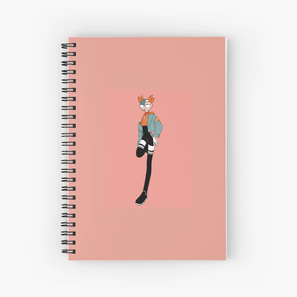 Countryhumans Argentina / Texas / Chile Spiral Notebook by LittleBiN