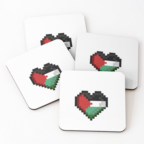 Item preview, palestine pixel art designed and sold by BashPIXIE.
