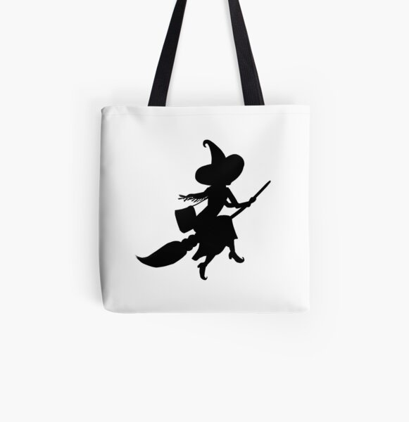 Lilya the Witch flying All Over Print Tote Bag