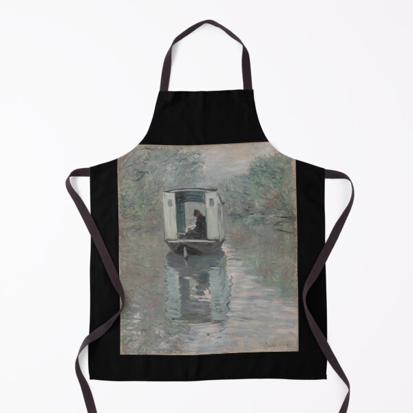 Item preview, The Studio Boat (Le Bateau-atelier) by Claude Monet designed and sold by My Artprintz.