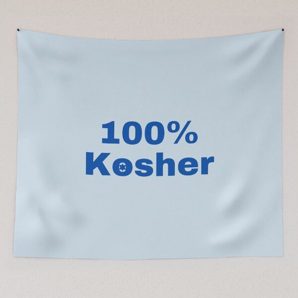 Item preview, Funny Jewish 100% Kosher designed and sold by NJGDesigns.