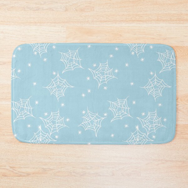 Item preview, pastel halloween spiderweb cobweb blue  designed and sold by Gossip Rag.