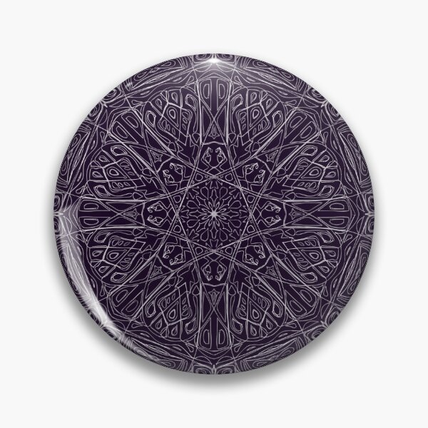 Item preview, Geometric Doodle Eightfold Mandala designed and sold by entwithanaxe.