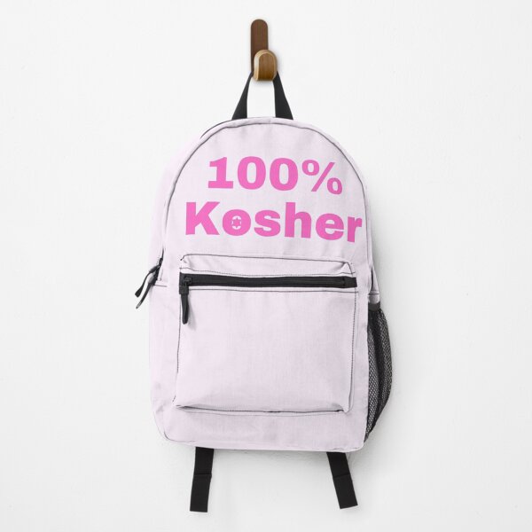 Item preview, Funny Jewish 100% Kosher pink designed and sold by NJGDesigns.