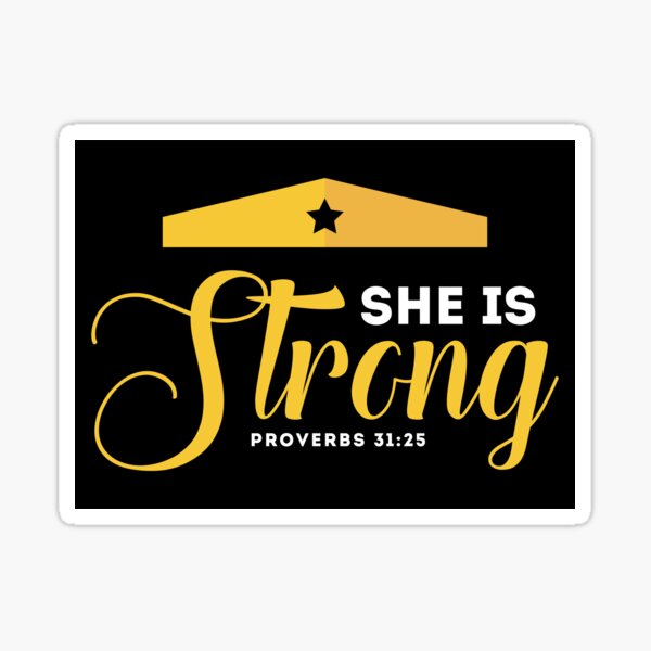 Item preview, She Is Strong designed and sold by quotysalad.