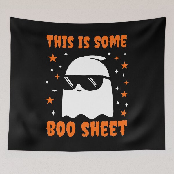 Item preview, This Is Some Boo Sheet Ghost Halloween Costume  designed and sold by ArtFromBeyond.
