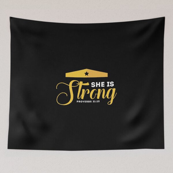 Item preview, She Is Strong designed and sold by quotysalad.