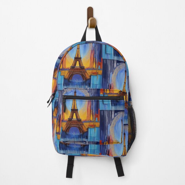 Item preview, The Eiffel Tower - Paris - France - Envisioned in the style of Vincent Van Gogh designed and sold by TheHappyK.