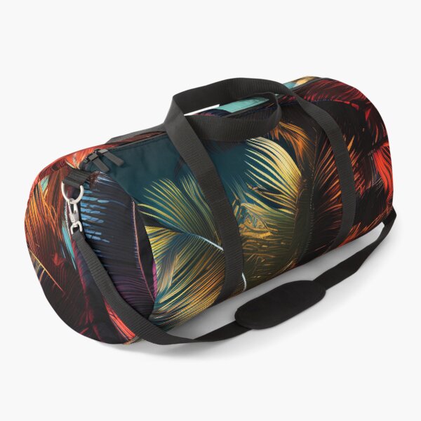 Item preview, colorful palm tree landscape print designed and sold by dcrc.