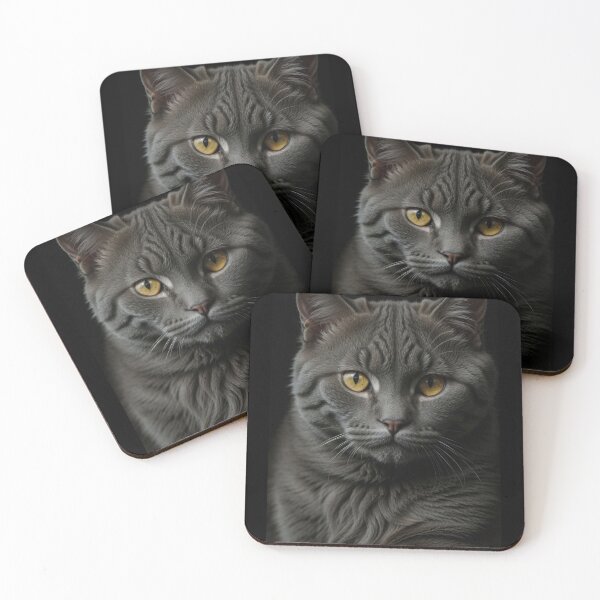 Item preview, Chartreux cat  designed and sold by ShakaLife.org.