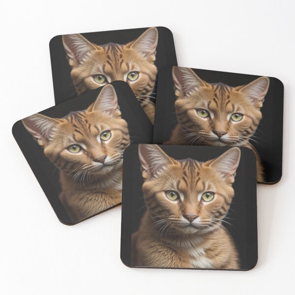 Item preview, Chausie cat  designed and sold by ShakaLife.org.