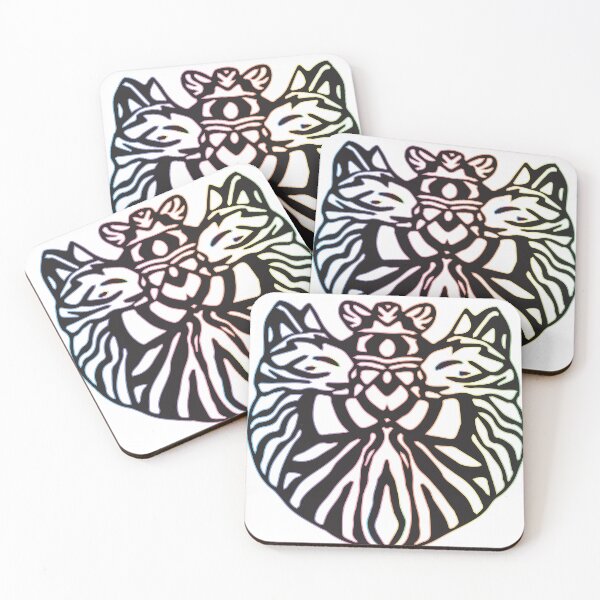 Item preview, Zebra Cats designed and sold by OwlSpiritArt.