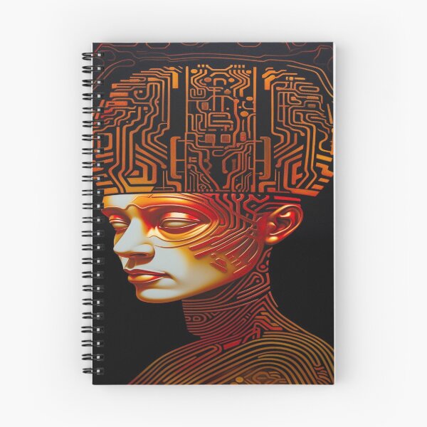 Item preview, Wired Identity: Electronic Circuit Board Face designed and sold by Super7s.