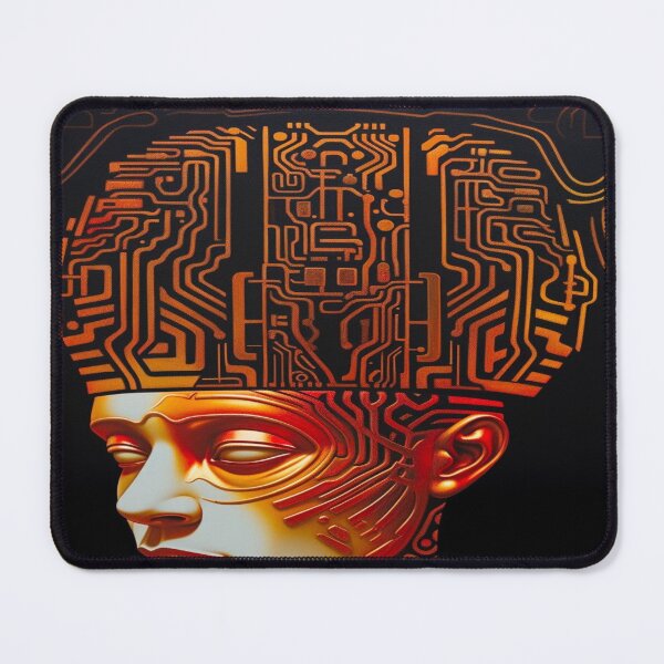 Item preview, Wired Identity: Electronic Circuit Board Face designed and sold by Super7s.