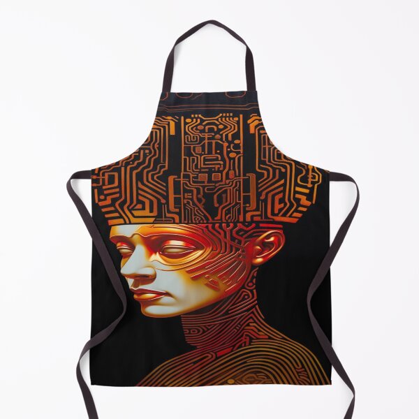 Item preview, Wired Identity: Electronic Circuit Board Face designed and sold by Super7s.