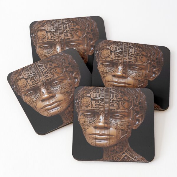 Item preview, Binary Beauty: The Artistry of Circuit Board Faces designed and sold by Super7s.