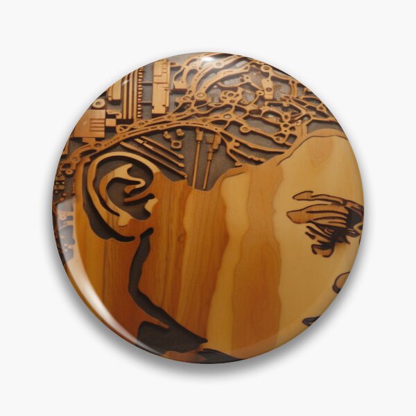 Item preview, Electric Expression: A Face Born from Circuits designed and sold by Super7s.
