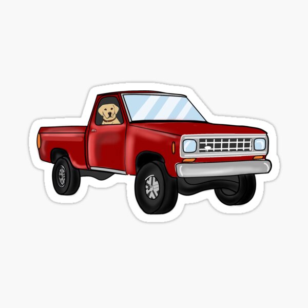 Item preview, Labrador in 88 ford  designed and sold by Lauren Kohm.