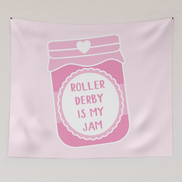 Item preview, Roller Derby Is My Jam designed and sold by teesaurus.