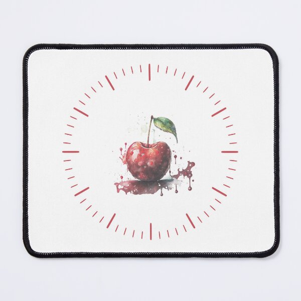 Item preview, Wall clock Watercolor fruit for Home Decor designed and sold by Elysium-Studio.