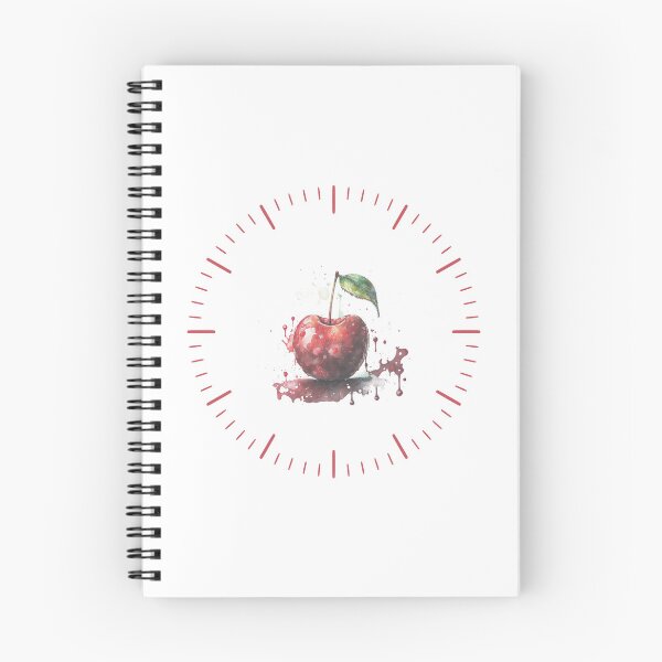 Item preview, Wall clock Watercolor fruit for Home Decor designed and sold by Elysium-Studio.