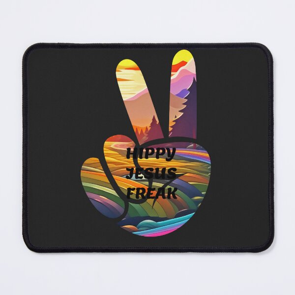 Artikelvorschau, FRIEDLICHER HIPPY-JESUS-FREAK entworfen und verkauft von GROOVYJOURNEY.