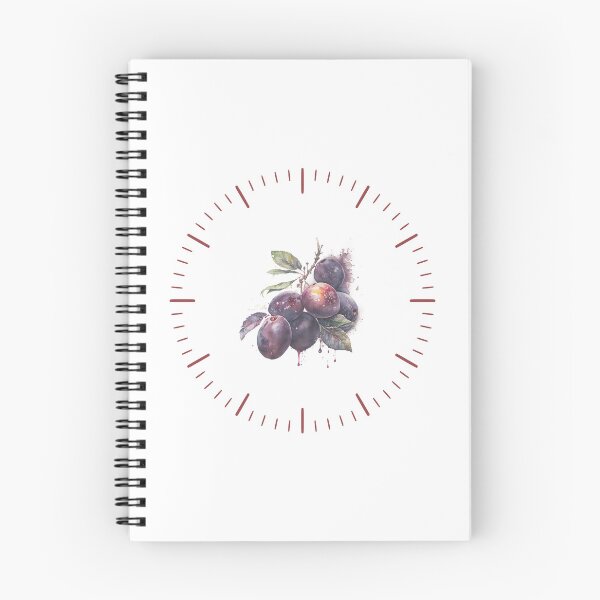 Item preview, Wall clock Watercolor fruit for Home Decor designed and sold by Elysium-Studio.